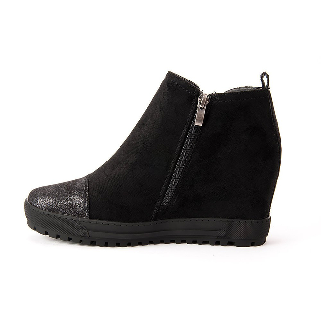 Botki FILIPPO DBT351/17 BK Czarne