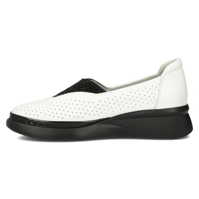 Leather shoes Filippo DP6208/24 WH white
