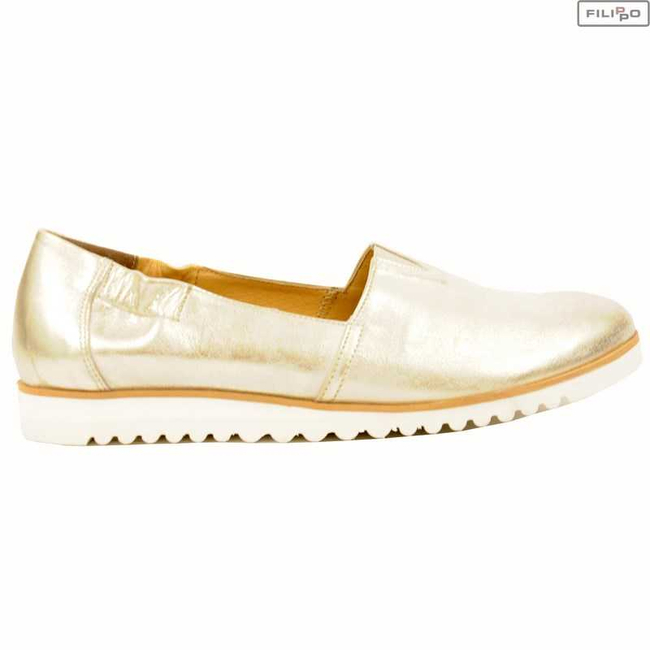 Loafers LAN-KARS d351-zlo-ben-gold 8022777