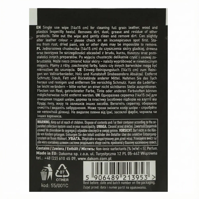 Coccine ściereczka do czyszczenia butów