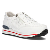 Leather Sneakers Filippo DP2048/21 WH white