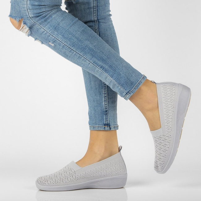 Tenisówki damskie Filippo DTN2296/21 GR szare