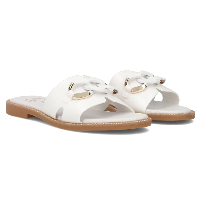 Slippers Filippo DK6218/24 WH white