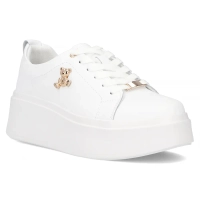 Leather sneakers Filippo DP6246/25 WH white