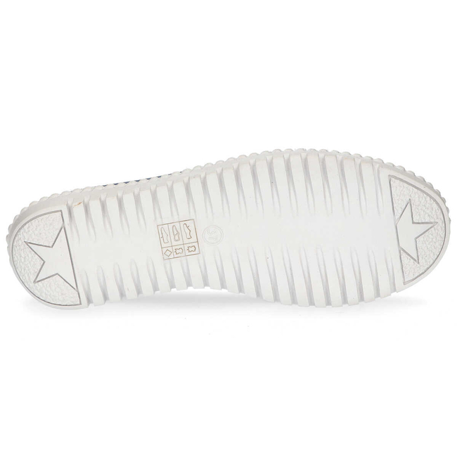 Skórzane półbuty Filippo DP021/20 NV granatowe