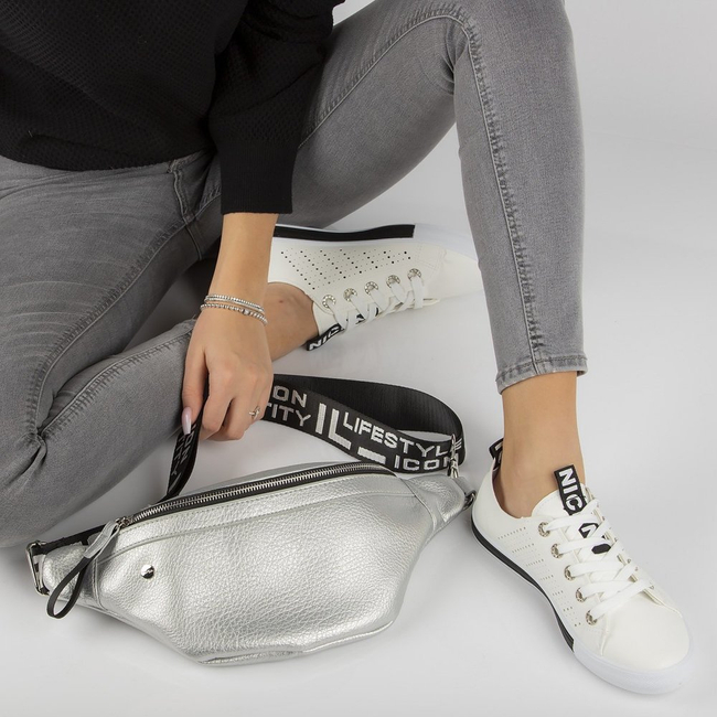 Torebka Filippo Nerka TD0134/21 SI srebrna