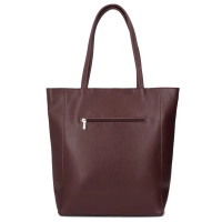 Leather handbag Toscanio A264 burgundy