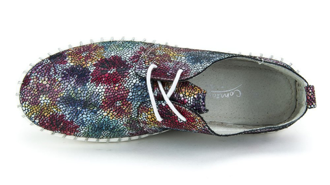 Mokasyny Filippo DP033/18 FL Flowers