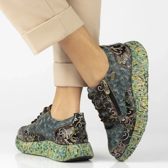 Leather shoes Laura Vita nikito 62 multicolor