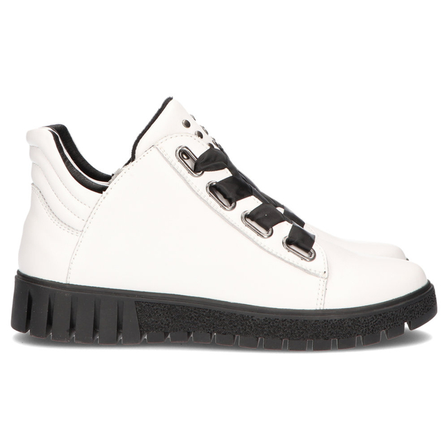 Leather ankle boots Filippo DBT3197/22 WH white