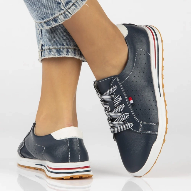 Leather shoes Filippo DP3509/24 NV navy