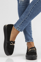 Leather shoes Filippo DP3532/22 BK black