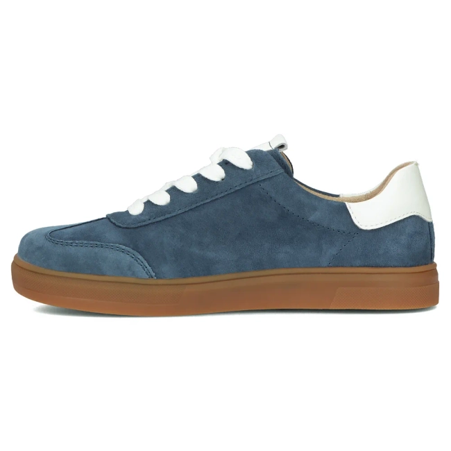 Leather sneakers Filippo DP6742/25 BL blue