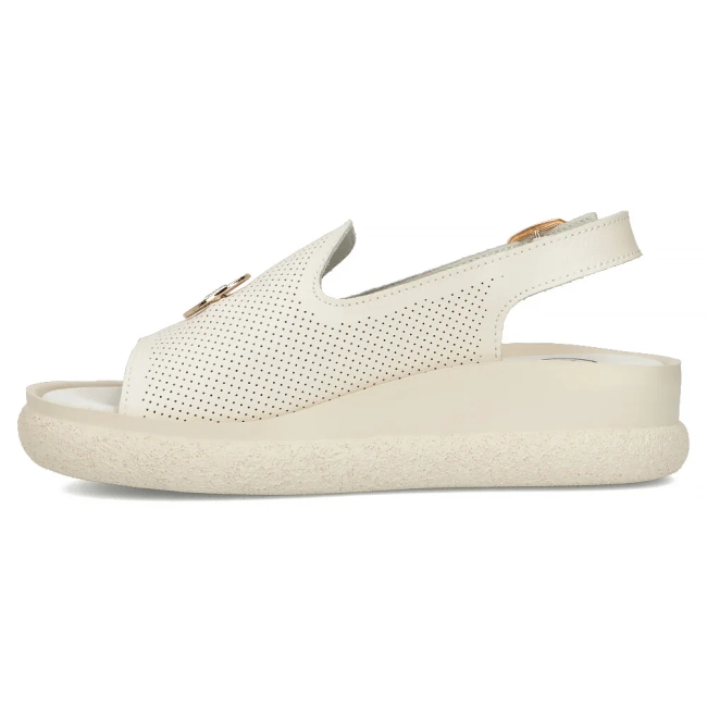 Leather sandals Filippo DS6716/25 BE beige