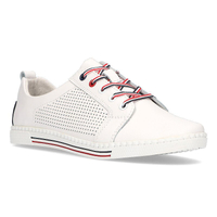 Leather shoes Filippo DP008/22 WH white