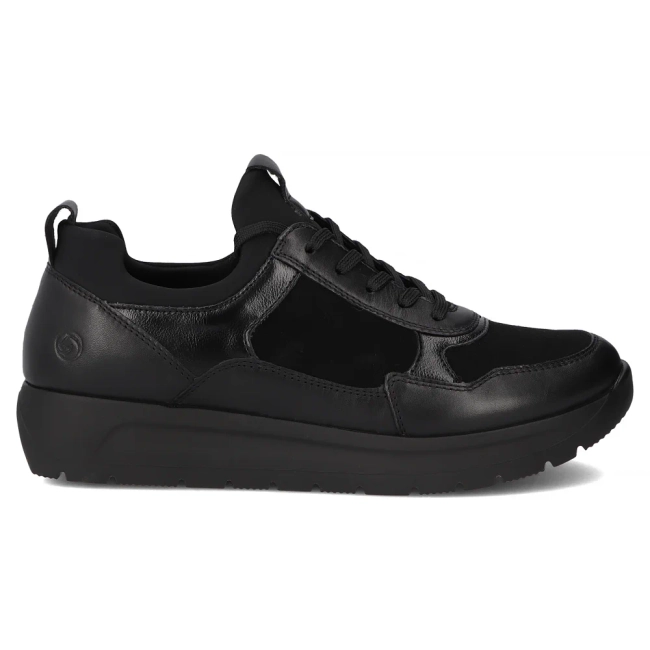 Leather sneakers Remonte D2V00-00 black