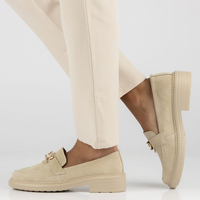 Leather shoes Filippo DP4523/23 BE GO beige