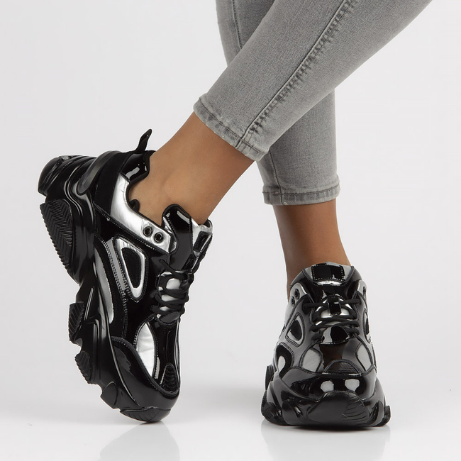 Leather Sneakers Filippo BJ1848-SP silver