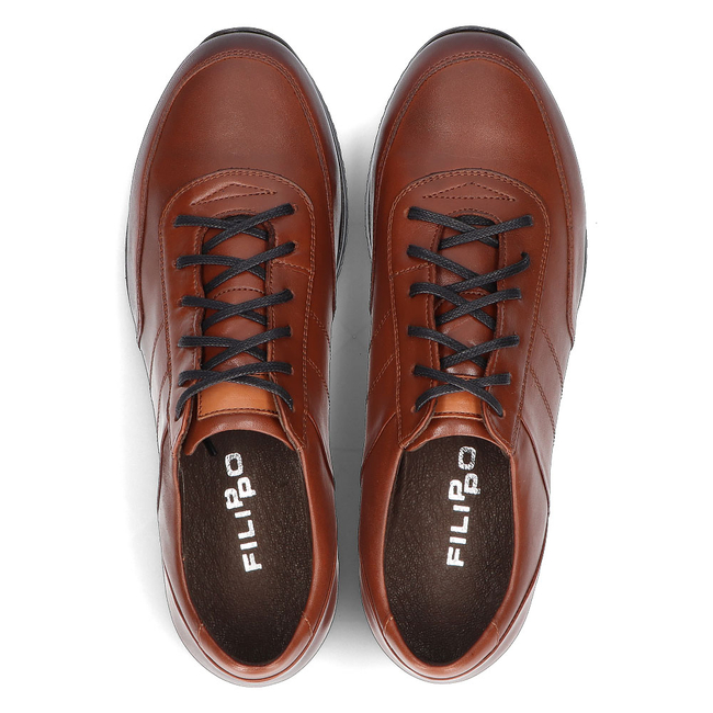 Leather shoes Filippo 1749 brown