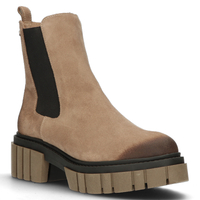 Leather boots Filippo 60328 taupe