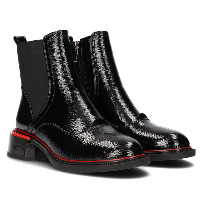 Botki Filippo DBT3106/21 BK czarne