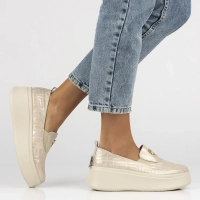 Leather shoes Filippo DP6794/25 BE beige