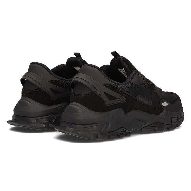 Skórzane buty Filippo MSP2122/21 BK czarne
