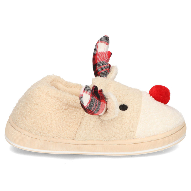 Kapcie renifery beżowe YL31