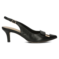 Leather pumps Filippo DP4425/23 BK black