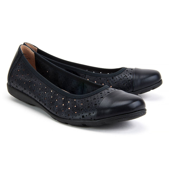 Ballerina Caprice 9-22151-20 855 Ocean Nappa