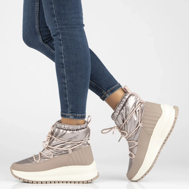 Filippo snow boots with membrane DBT6647/24 GO gold