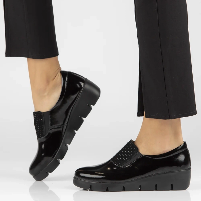 Leather shoes Filippo DP4784/23 BK black