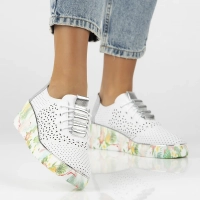 Leather shoes Artiker 56C1799 white