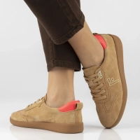 Leather sneakers Filippo DP7510/26 CA brown