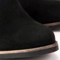 Botki Filippo 1201 Czarny Zamsz