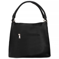 Black handbag milano soft