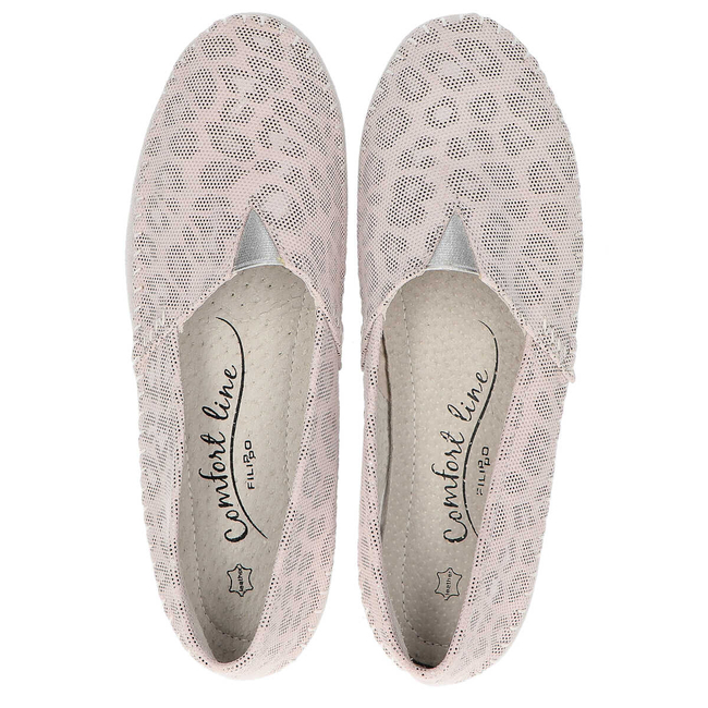 Mokasyny Filippo DP031/20 GR Grey