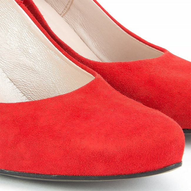 Pumps FILIPPO 523 red velor 8022954