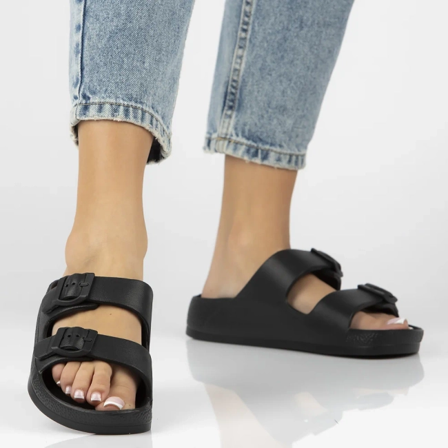 Slippers News 24SD97-7738 black