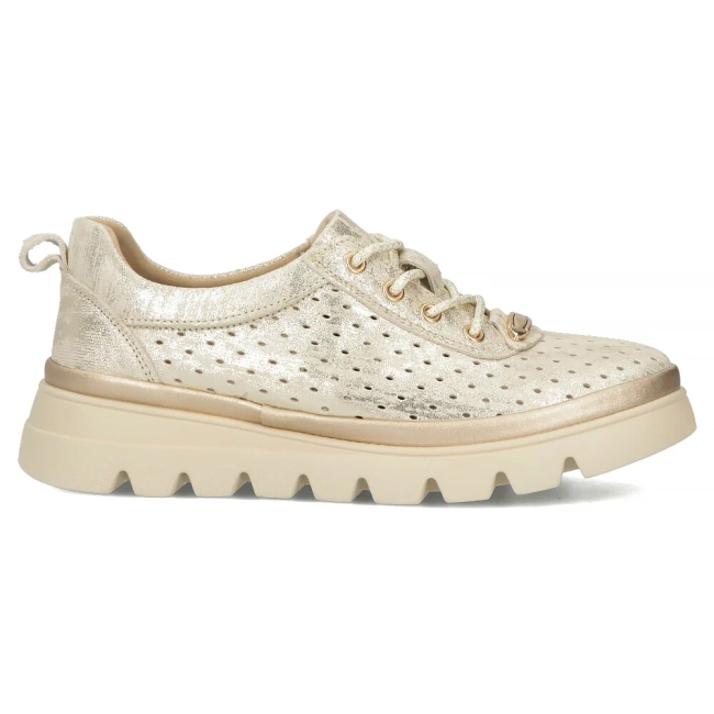 Leather shoes Filippo DP6995/25 GO gold