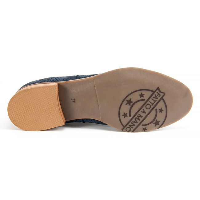 Botki Filippo 811 Granat Snake