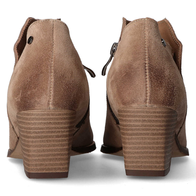 Ankle boots Filippo 60301 taupe velor