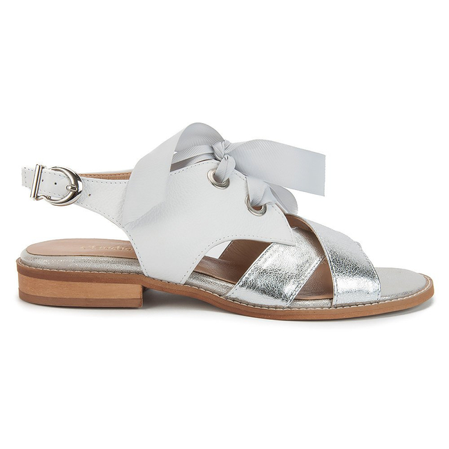 Sandals Claudio Rosetti 163 White Silver