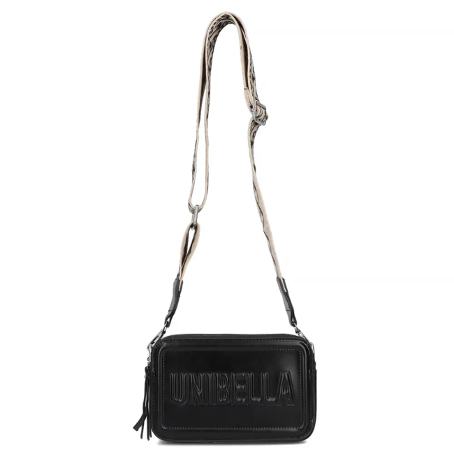 Black shoulderbag modern courier