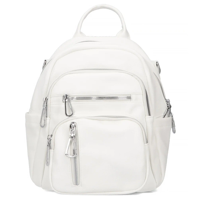 White backpack iron spirit