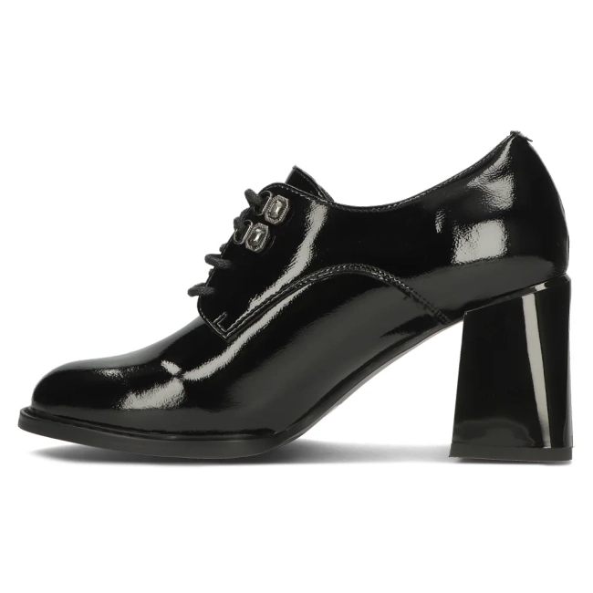 Leather shoes Filippo DP4851/23 BK black