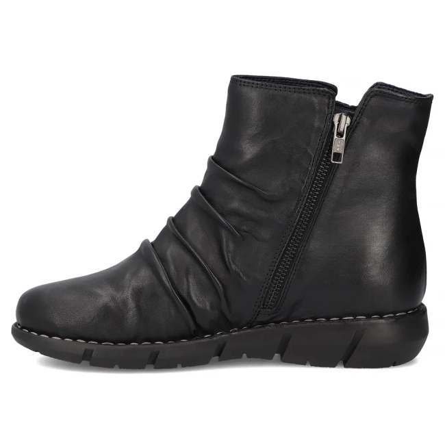 Leather ankle boots Maciejka P7232-01/00-7 black