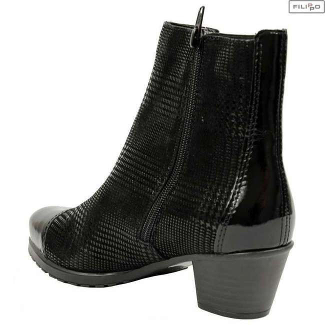 Ankle boots RIEKER y0058-00 black 8018926