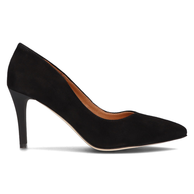 Leather pumps Filippo 2106 black suede