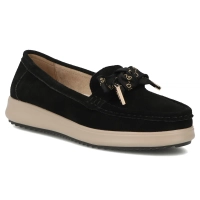 Leather loafers Filippo DP6457/25 BK SU black